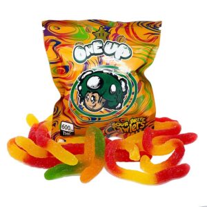 One Up Gummies Sour Brite Crawlers For Sale 